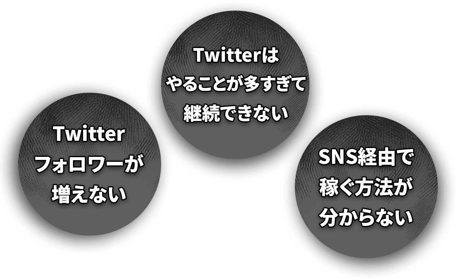 twitterフォロワーが増えない、Twitterはやることが多すぎて継続できない、SNS経由で稼ぐ方法がわからない